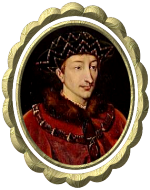 Portrait Charles VII King of France