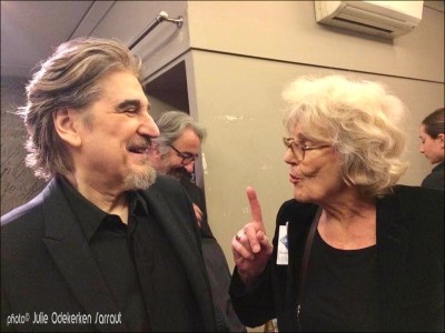 Serge Lama et Dame Marion Sarraut